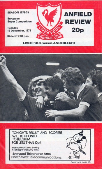 Match programme